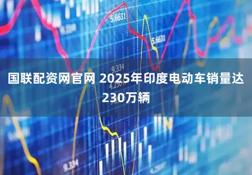 国联配资网官网 2025年印度电动车销量达230万辆